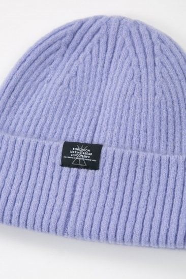 BOY EAGLE BEANIE / PURPLE 【BOY LONDON】