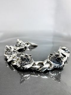 《受注生産》CHAIN BRACELET [WOLVES] / チェーンブレスレット・ウルヴス / 注文から3～6週間後入荷予定