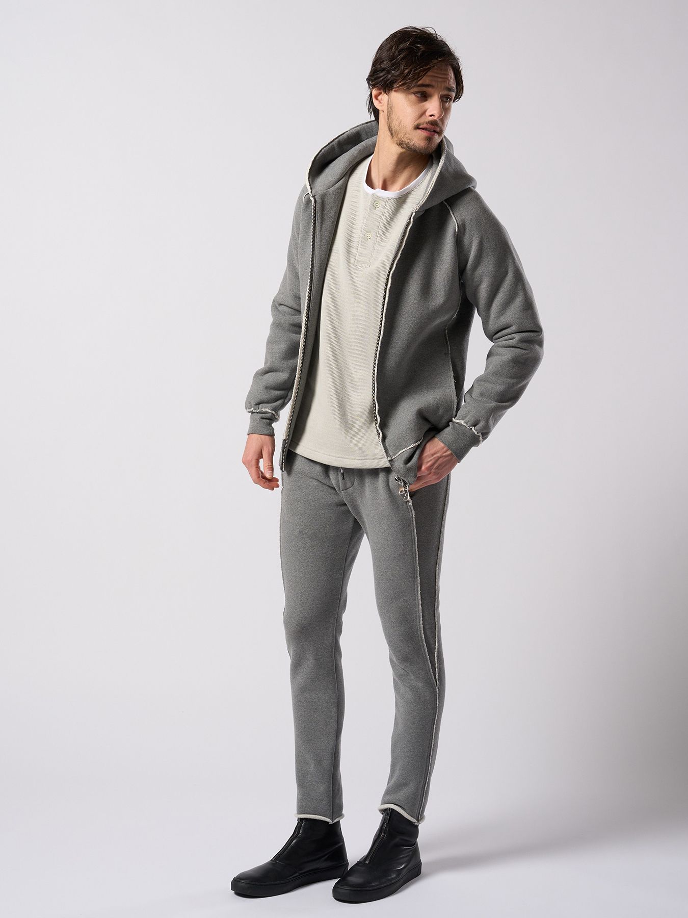 【予約品 4月19日(日) 18時締切】super urake seam pants / シームパンツ / トップグレー