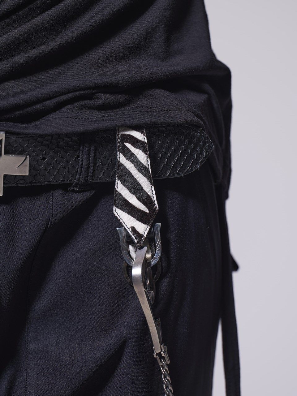 《予約品》 KeyHolder / ハラコキーホルダー / ゼブラ柄