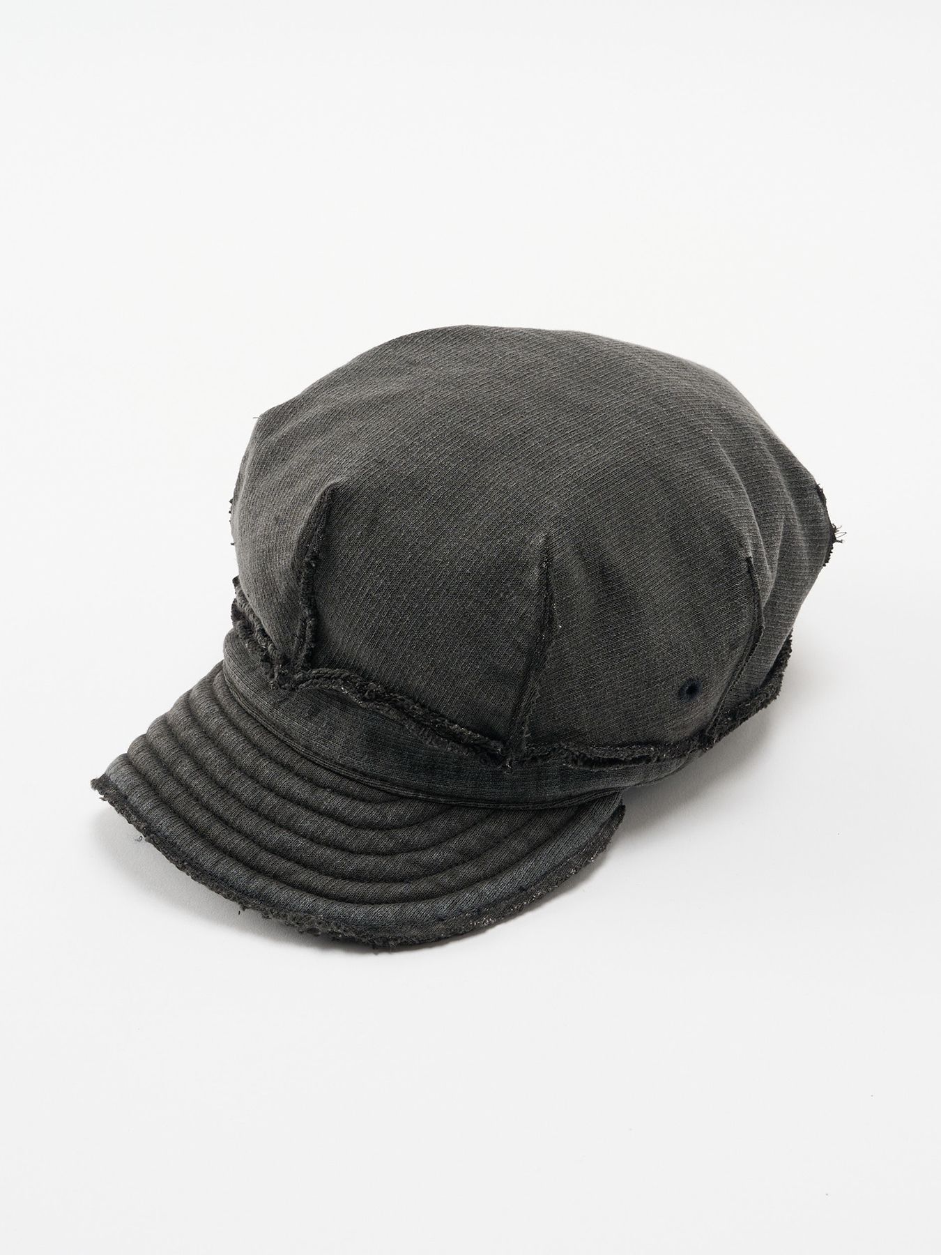 【予約品 9月23日(火) 締切】jersey engineer cap / ジャージー エンジニアキャップ / チャコール