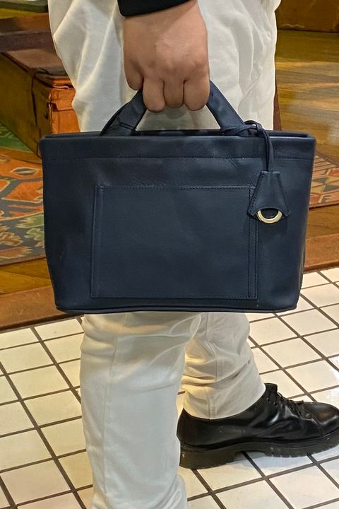 トート Refine Leather / Navy 【aniary】