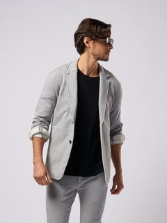 【予約品9月19日 10時締め】 jersey jacket / ジャケット / グレー
