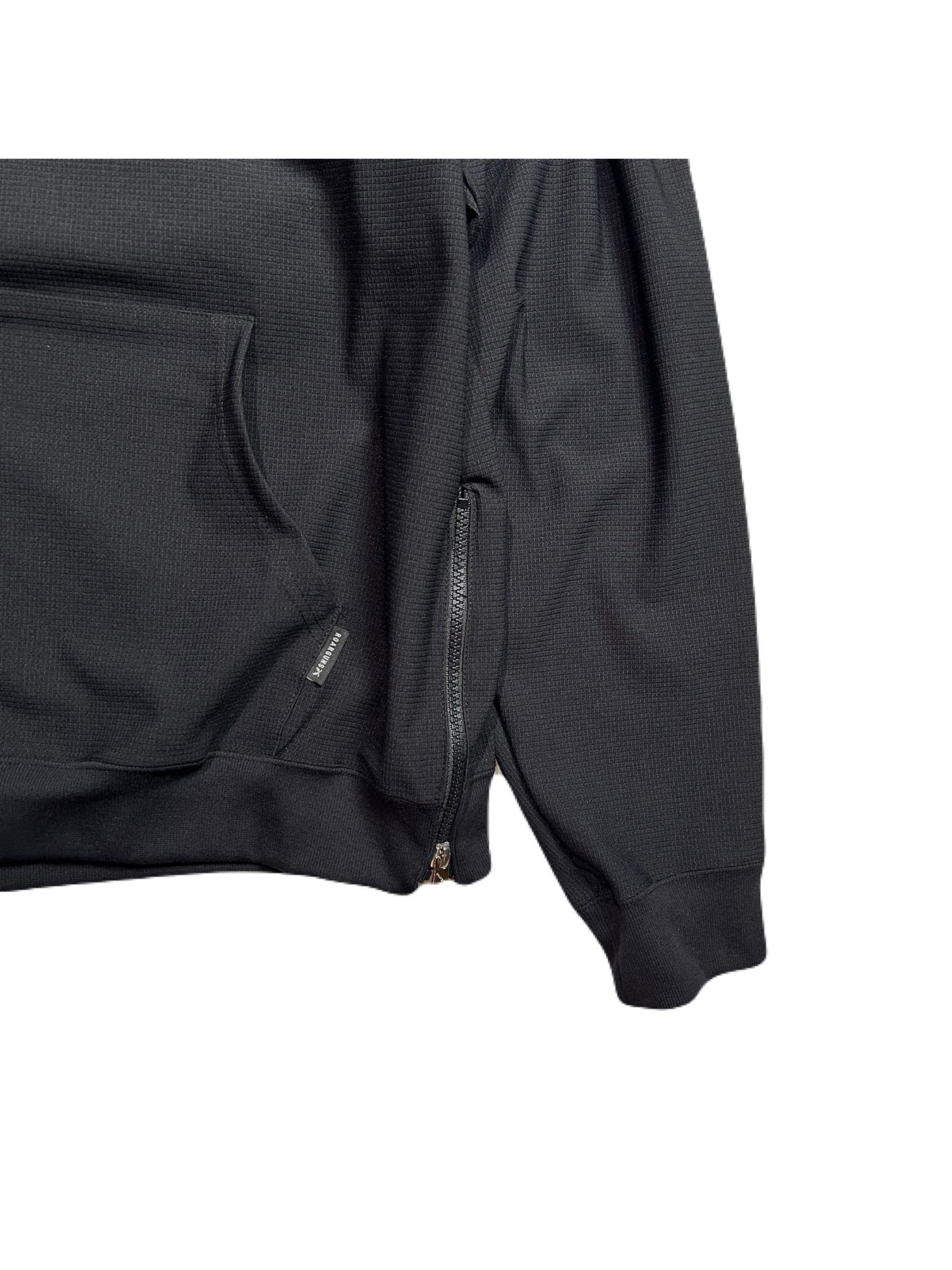 【予約品 8月10日(日) 締切 】WING EMB MESH HOODIE / ウイングエンボス メッシュフーディー / ブラック