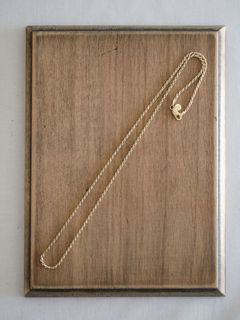 《予約品》 FRENCH ROPE CHAIN  / ゴールド