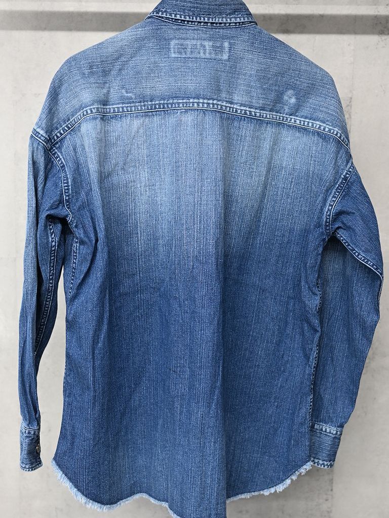 《予約》 OVER DENIM shirts / デニムシャツ / ダークインディゴ