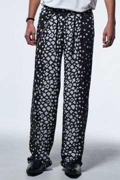 《予約品》  EasyFlareSlacks / ブラックレオパード 【kiryuyrik】 2023年3月以降入荷予定