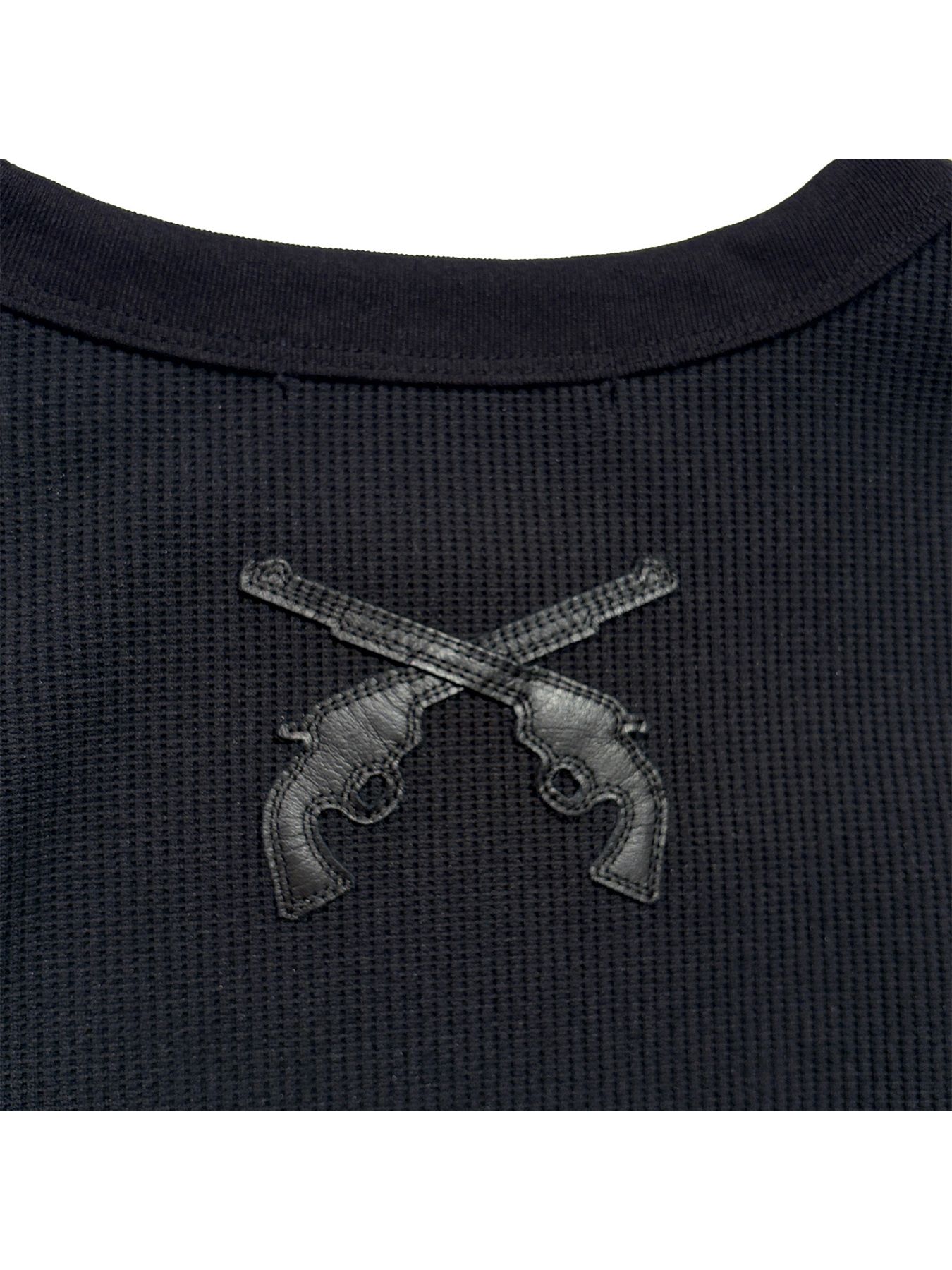 【予約品 8月23日(日) 締切】WAFFLE/MESH GUNPATCH / ブラック
