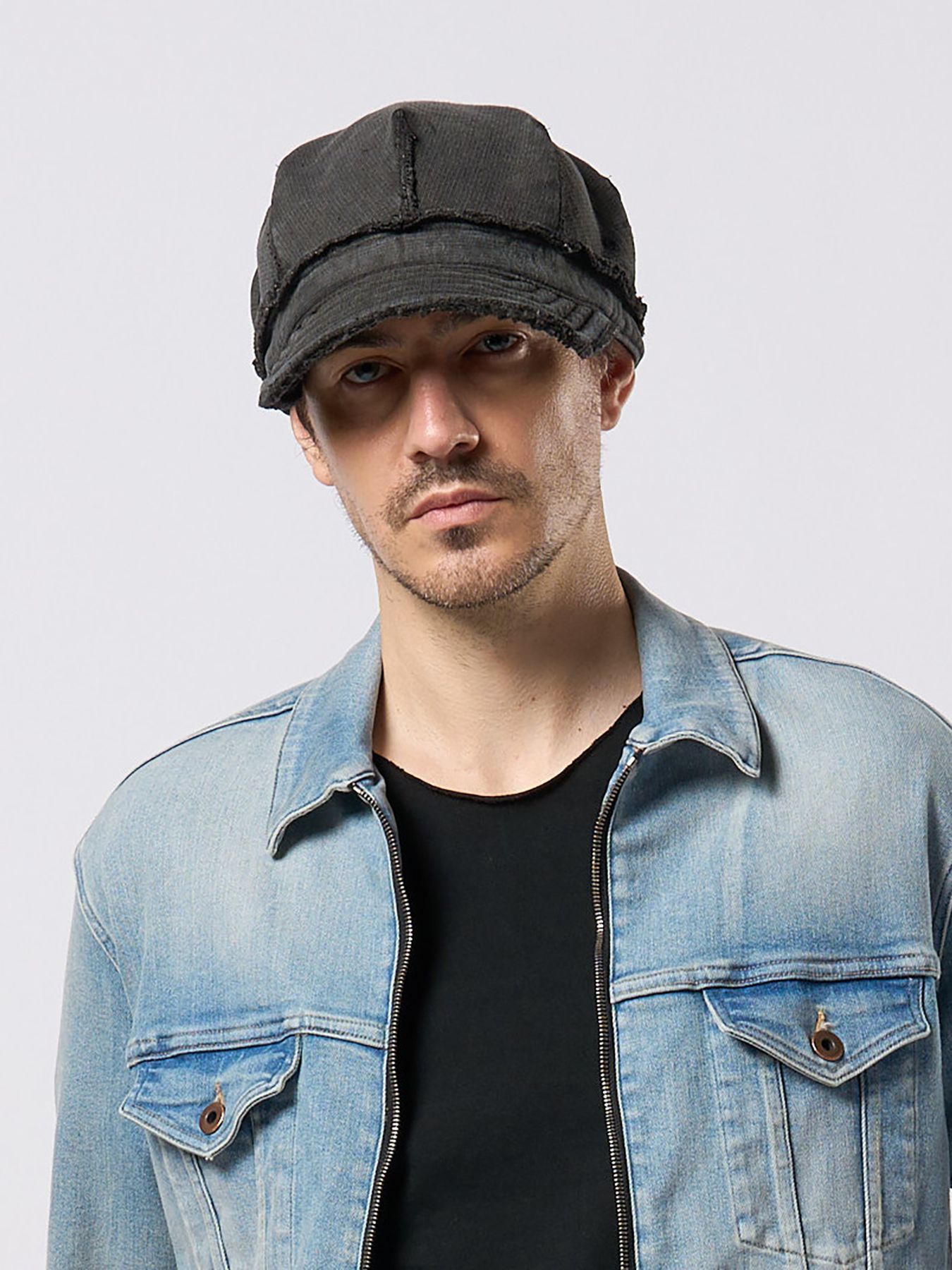 【予約品 9月23日(火) 締切】jersey engineer cap / ジャージー エンジニアキャップ / チャコール