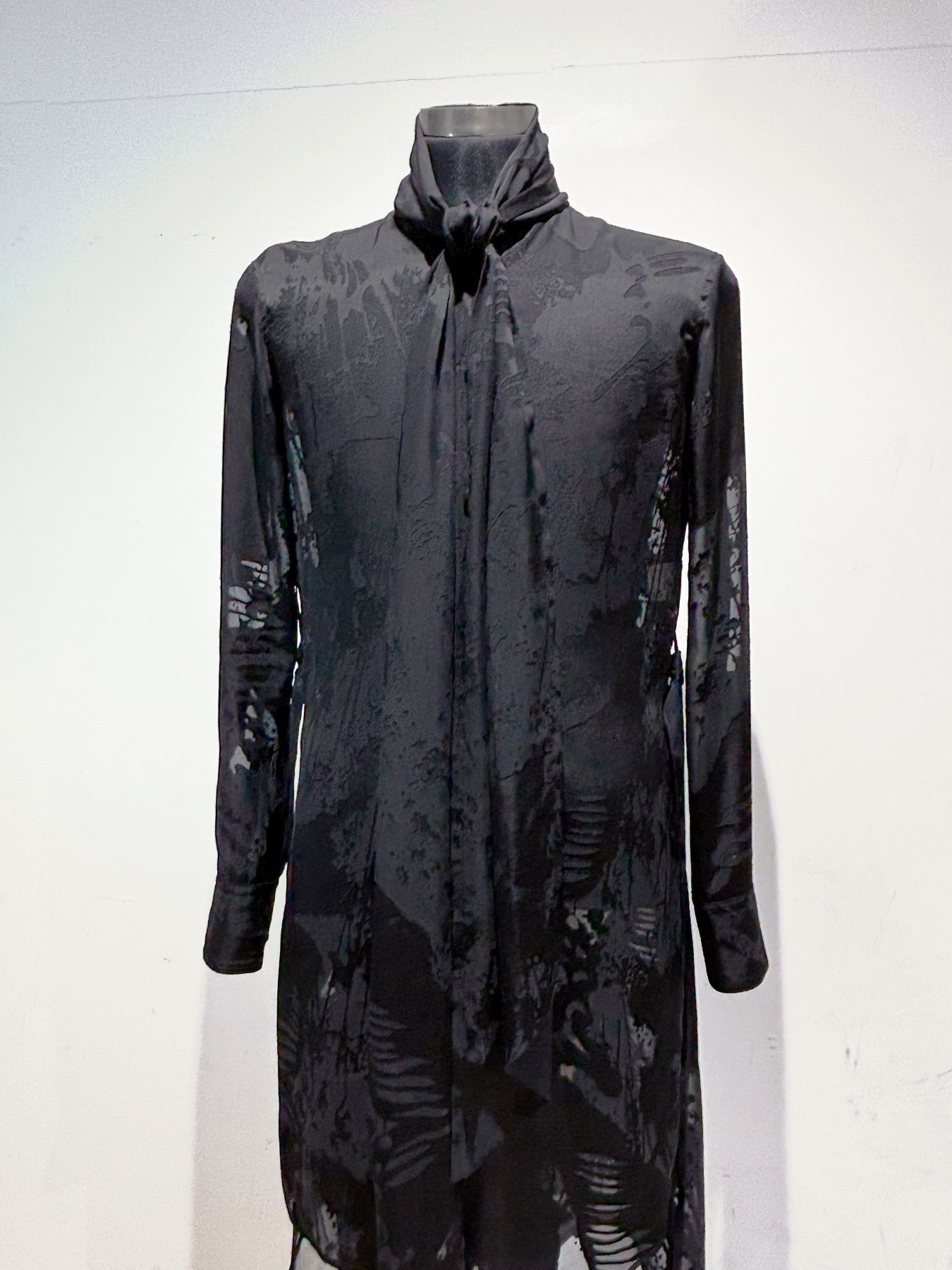 《予約品》 StoalShirt / ストールシャツ / ブラック