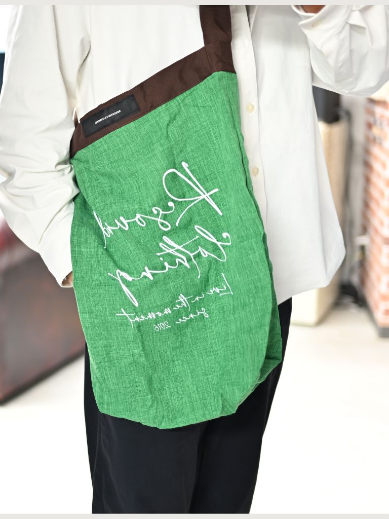 【予約品 】 RESOUND X Lagu Blanket&ecobag  / ブランケット＆エコバッグ / グリーン
