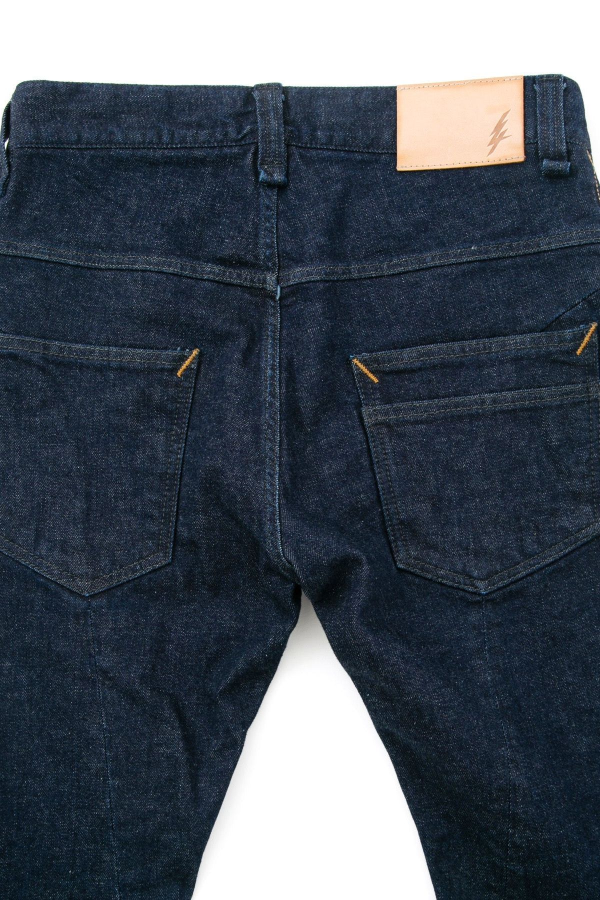 TIGHT JOE 12.5ozOrganic Cotton Stretch Denim TightStraight Jeans/インディゴ【STRUM】