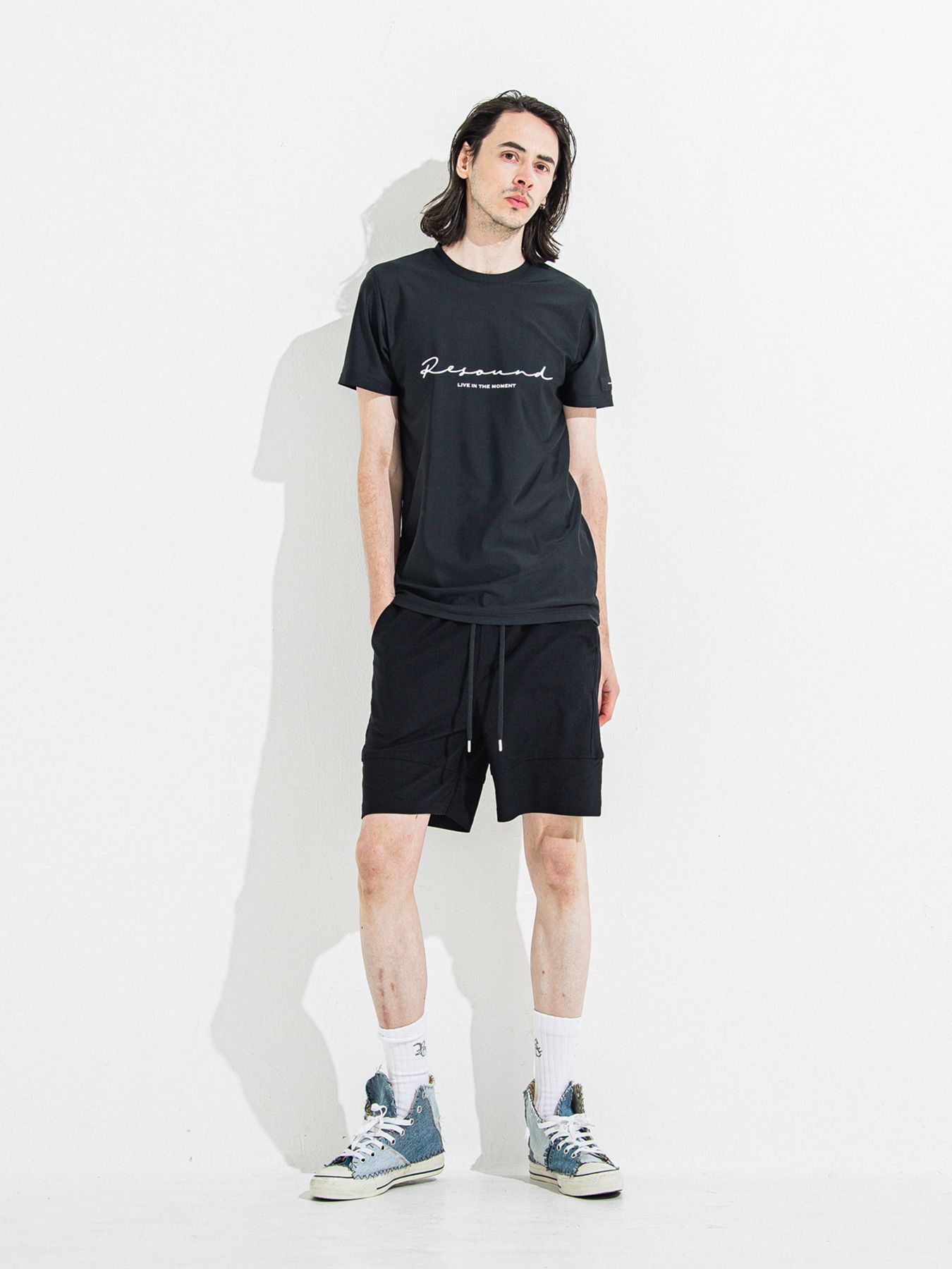 【予約品 】TYLER NYLON SHORTS / タイラー ナイロンショーツ / ブラック