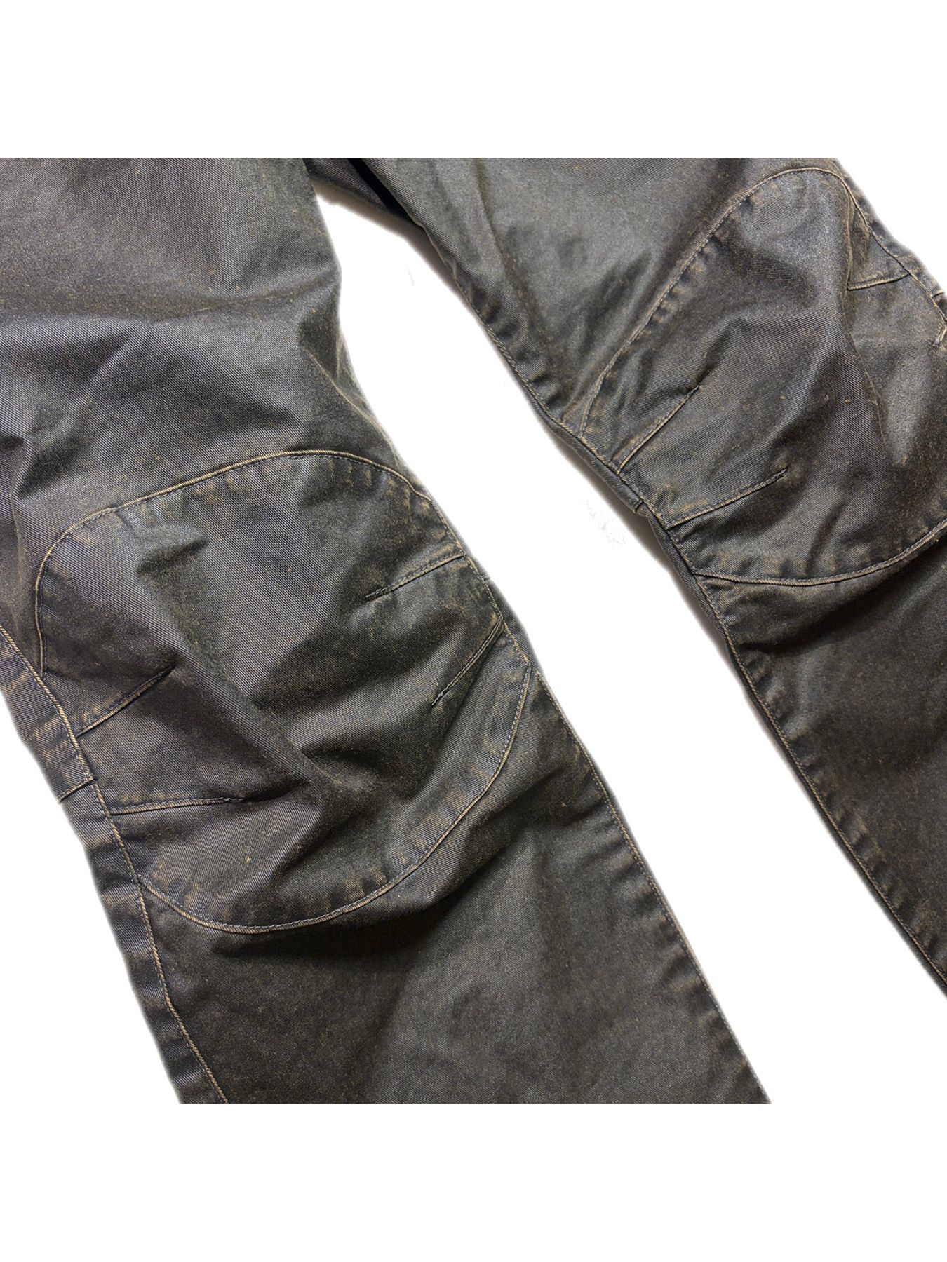 【予約品 3月9日(月) 18:00 締切】S.WASH COATING PT / ストーンウォッシュ コーティング チノクロス モトクロス パンツ / ブラック