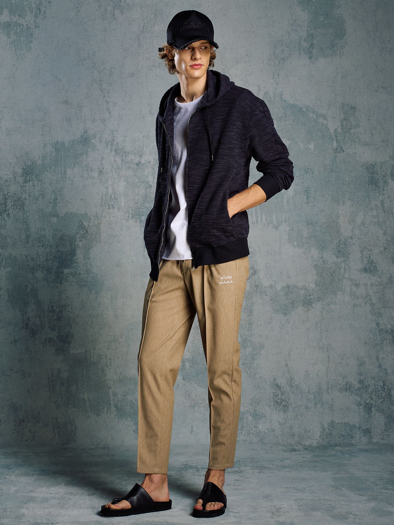 【予約品 1月25日(日) 締切】muta × wjk collection：smart pin-tuck slacks  / スマートピンタック スラックス / キャメル