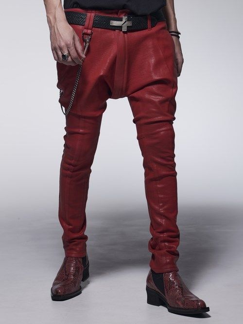 《予約品》 CurveBondagePants / ボンテージパンツ / レッド 【kiryuyrik】 10月以降入荷予定