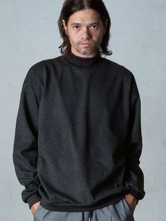 【予約品】 LUXEWEAVE / ハイネック / ドットブラック