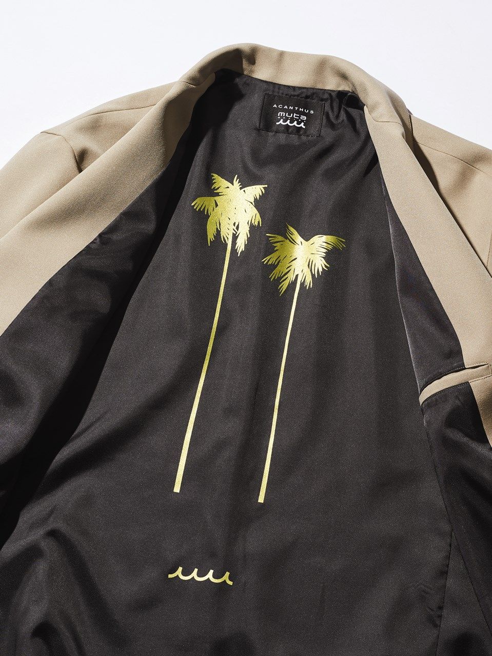 (予約品) muta Relax Fit Tailored JKT / イージーテーラードジャケット / ベージュ 【Acanthus×muta】10月上旬頃入荷予定
