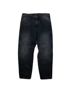 【予約品 3月9日(月) 18:00 締切】OXFORD PANTS / オックスフォード ダブルニーワークパンツ / ブラック