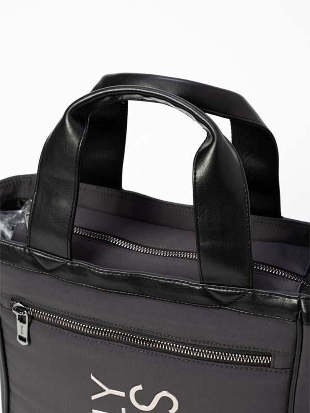 WOVEN INSULATION CART BAG / ウーブン インサレーション カートバッグ / チャコールグレー 【SY32 by SWEET YEARS GOLF】