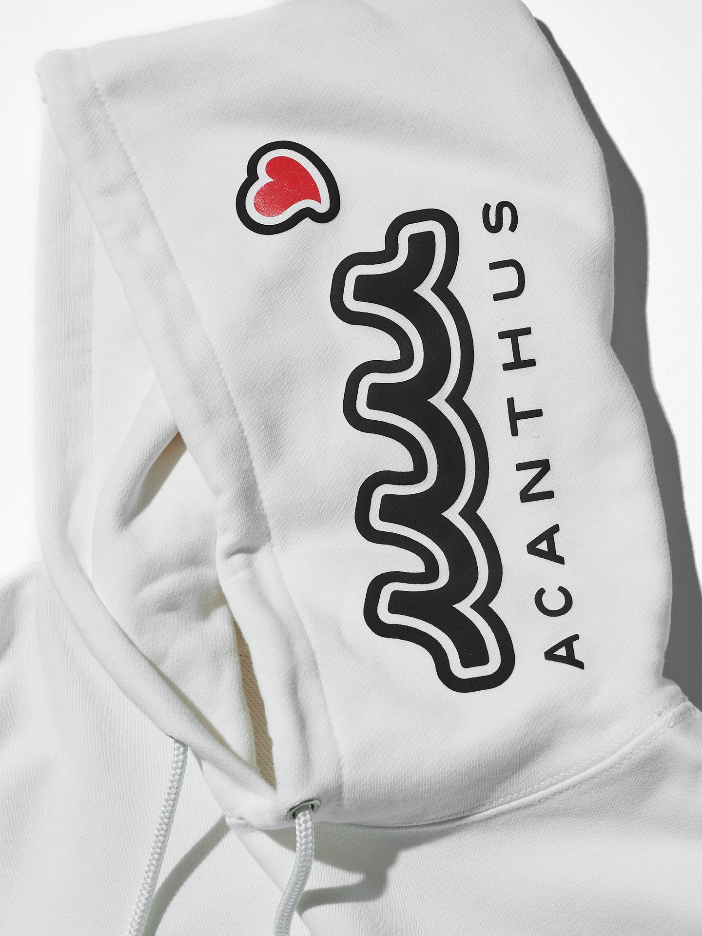 muta sweet muta hoodie / パーカー / ホワイト 【Acanthus×muta】
