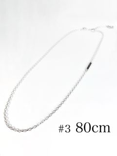 《受注生産》CHAIN NECKLACE #3 with GODSIZE® I.D. TAG 80 / ゴッドサイズ® #3 I.D.タグネックレスチェーン80 / 注文から2～3週間後入荷予定