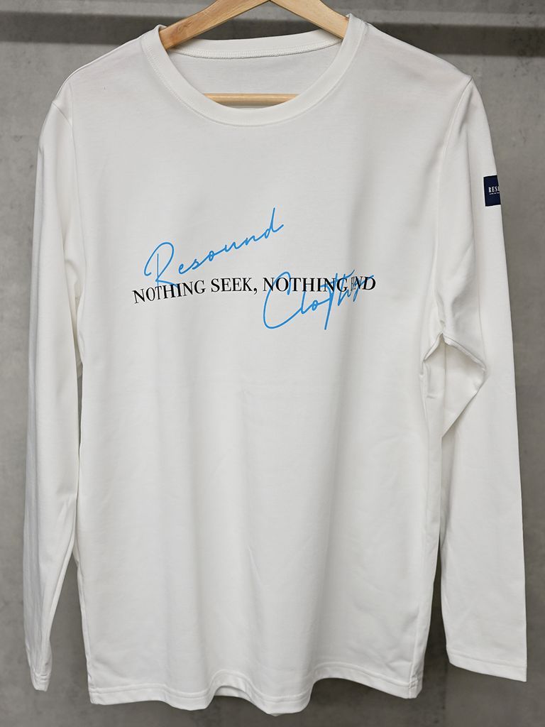 《予約11月17日19時締め》 NSNF longsleave Tee / ルーズTシャツ / ホワイト