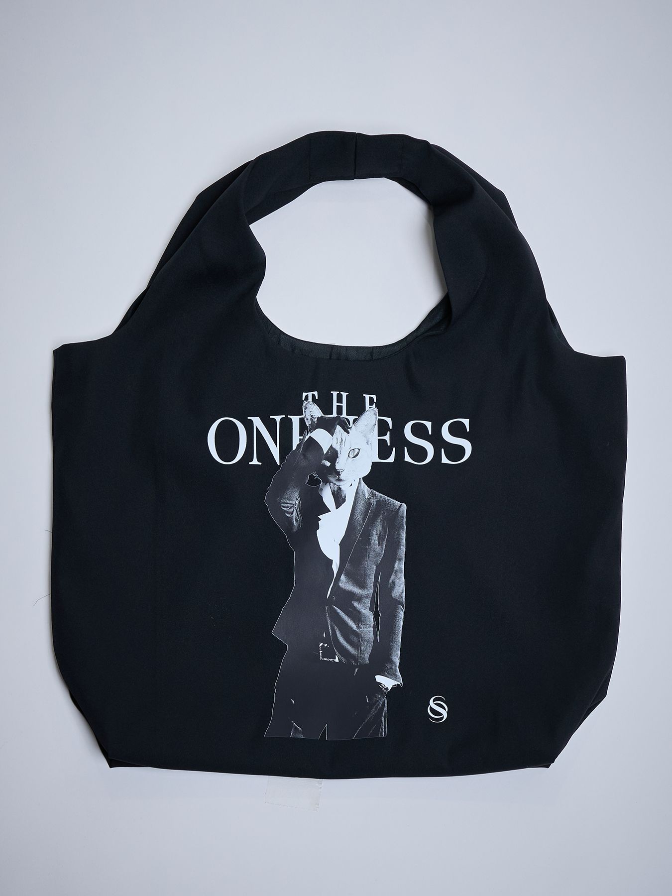 【予約品 4月26日(日) 締切】《犬猫保護活動チャリティー企画》Shoulder Tote Bag / ショルダー トートバッグ / ブラック