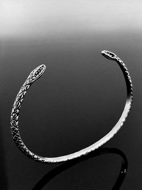 《受注生産》 TWO HEADED SNAKE BANGLE BRACELET バングル / 注文から3～4週間後入荷予定