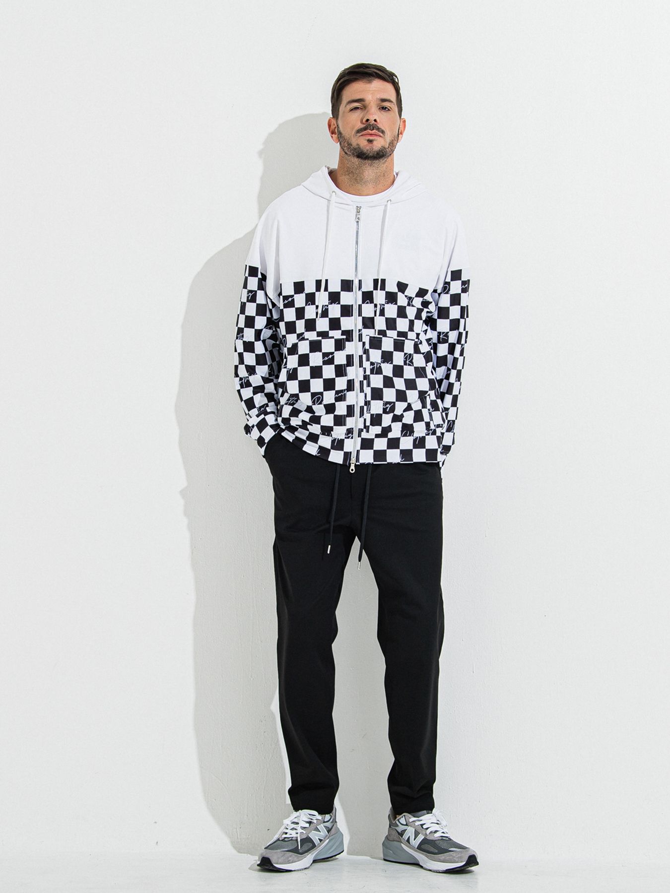 【予約品 】PAT WIDE EASY PANTS / パットワイドイージーパンツ / ブラック