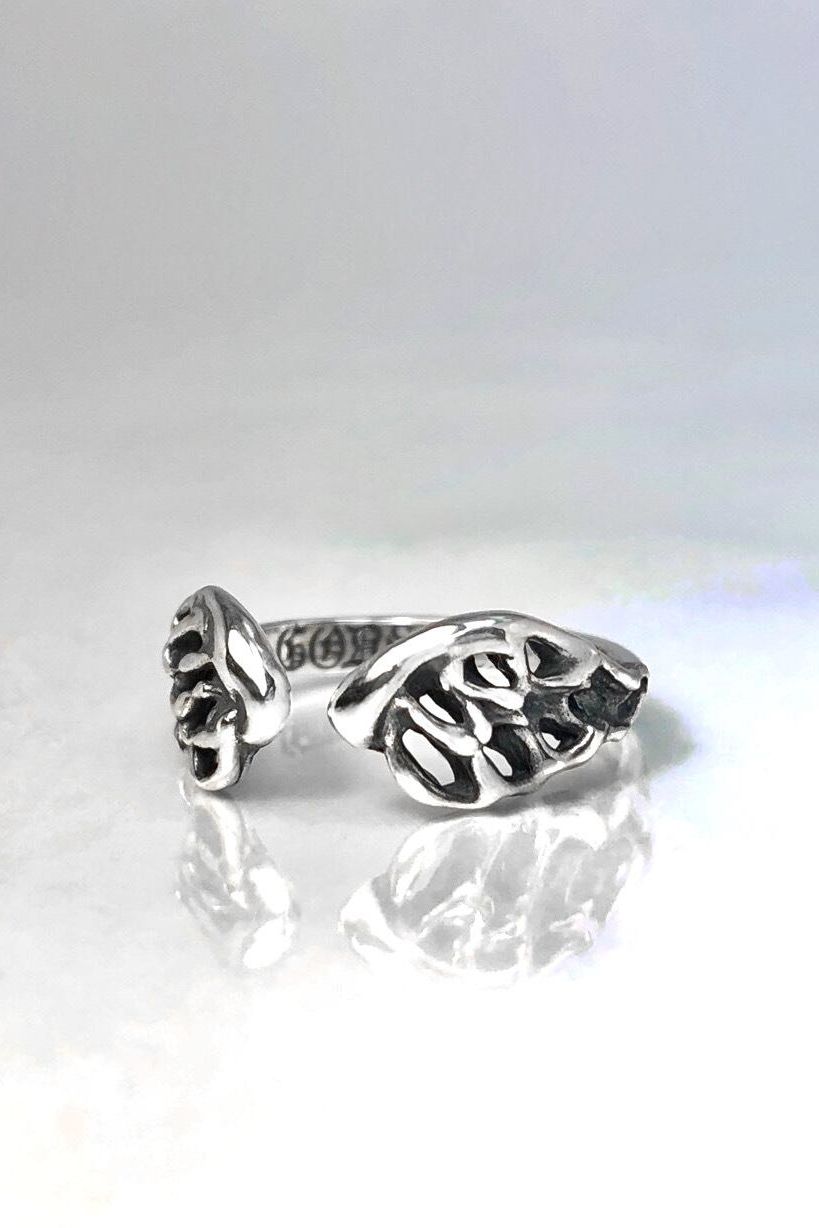 《受注生産》 FEATHER RING リング 【GOD SIZE】 注文から2～3週間後入荷予定