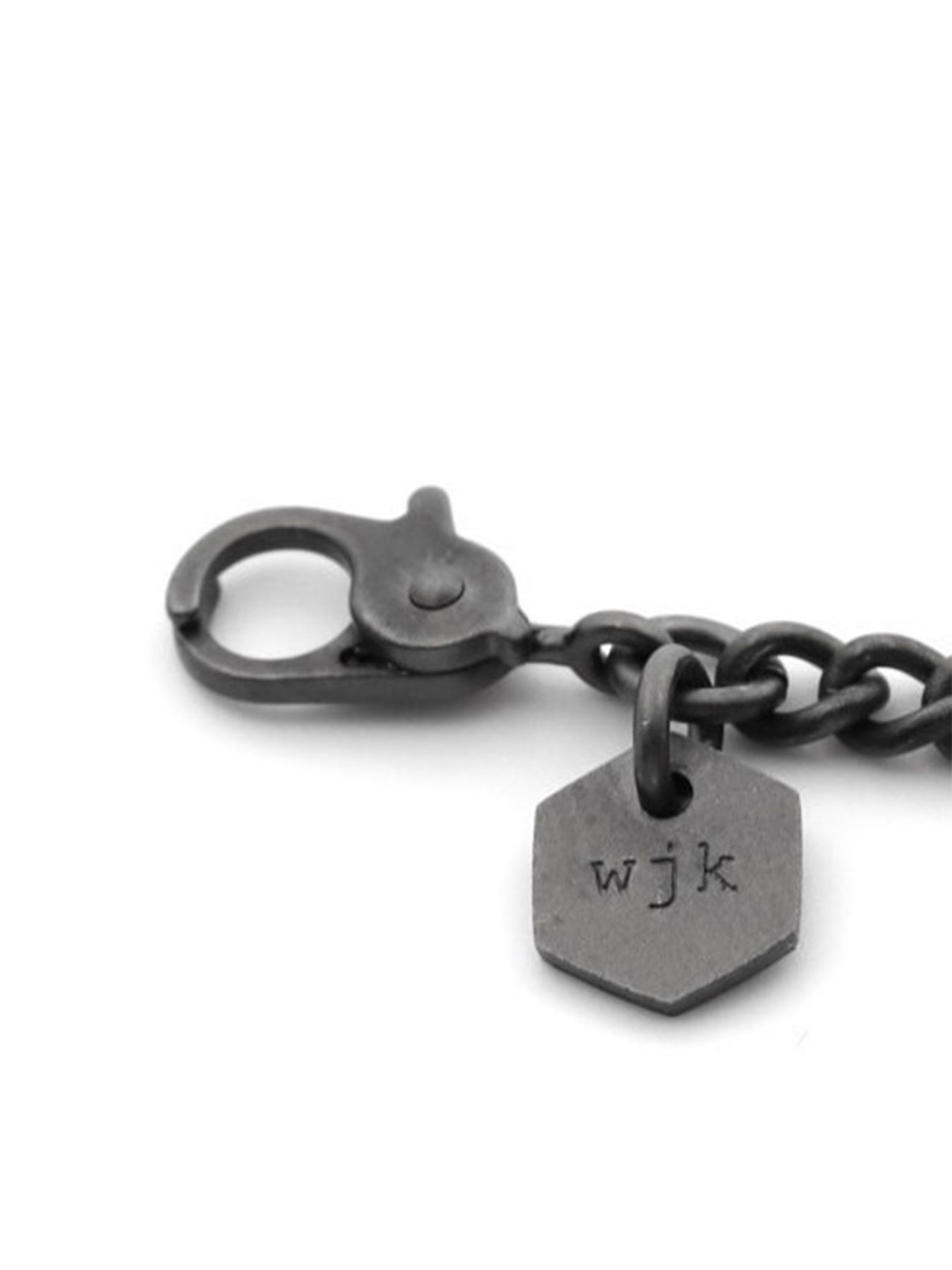 【予約品 9月23日(火) 締切】IVXLCDM ×wjk  slim chain neckless / スリムチェーンネックレス / ブラックコーティング