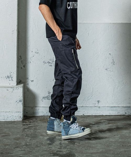 《予約11月17日19時締め》 DAVID CARGO PANTS BLACK
