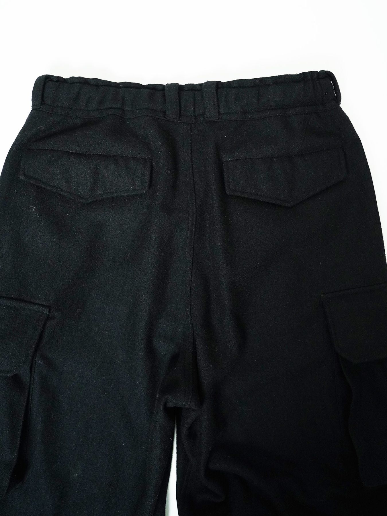 【予約品 7月5日(日) 締切】M47 WOOLTROUSERS / ウールカーゴパンツ / ブラック