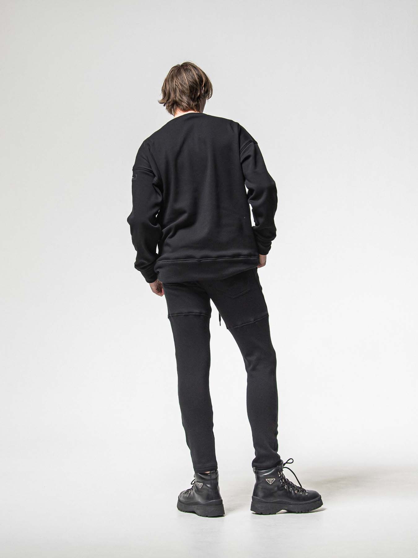 【予約品 】 VELOURS FLEECE TYLER PANTS / ベロアフリース タイラーパンツ / ブラック