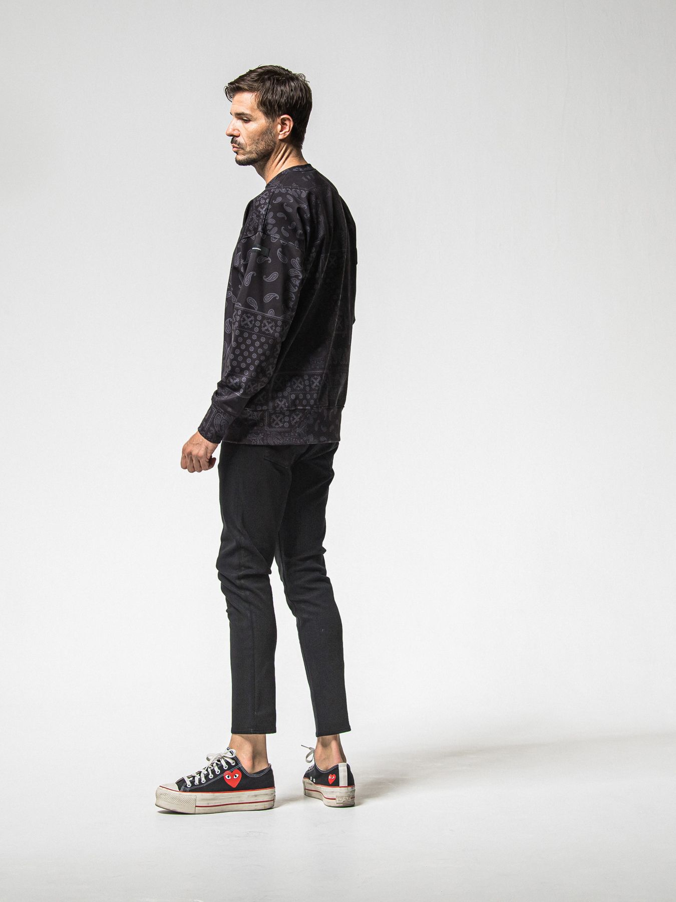 【予約品 8月31日(日) 締切】MICK DENIM JERSEY / ミック デニムジャージ / ブラック