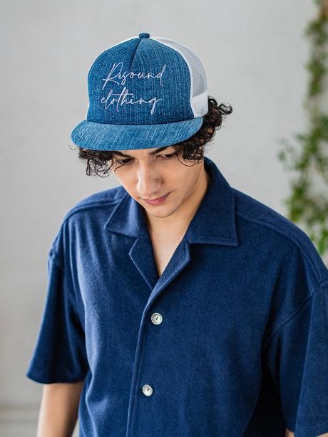 《予約品3月3日18：00締め》 ID BB MESH CAP / キャップ / インディゴ