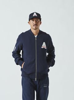 muta Sweat MA-1 / MA-1ジャケット / ネイビー 【Acanthus×muta】 1