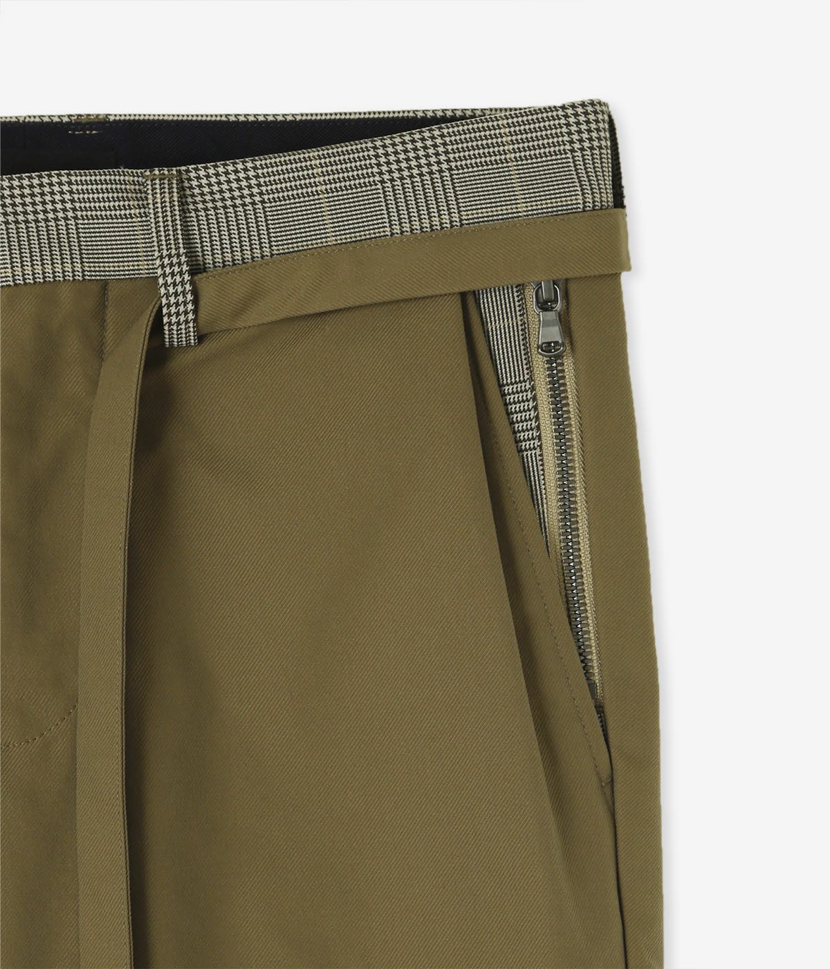 BELTED PANTS / CAMEL 【junhashimoto】