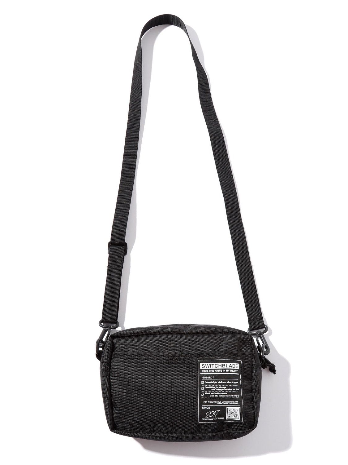 SWITCHBLADE × NEW ERA® H.K.M.H. SHOULDER POUCHバック / BLACK
