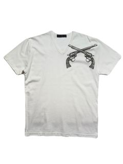 【予約品 8月23日(日) 締切】ARCHIVE VN/TEE FLOCK / ホワイト