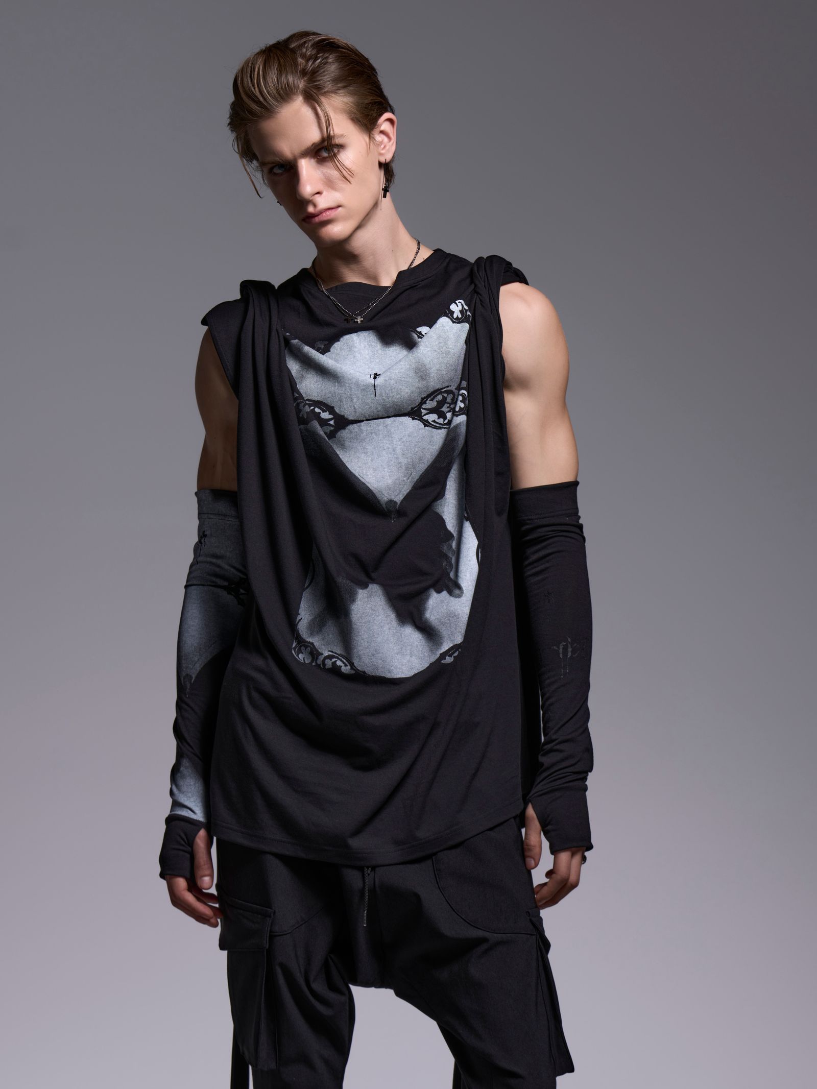 【予約品 1月4日(日) 締切】Dolman-T / ドルマンTシャツ / ブラック