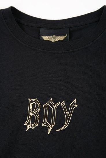 GOLDEN WING T-SHIRTS/  ブラック 【BOY LONDON】