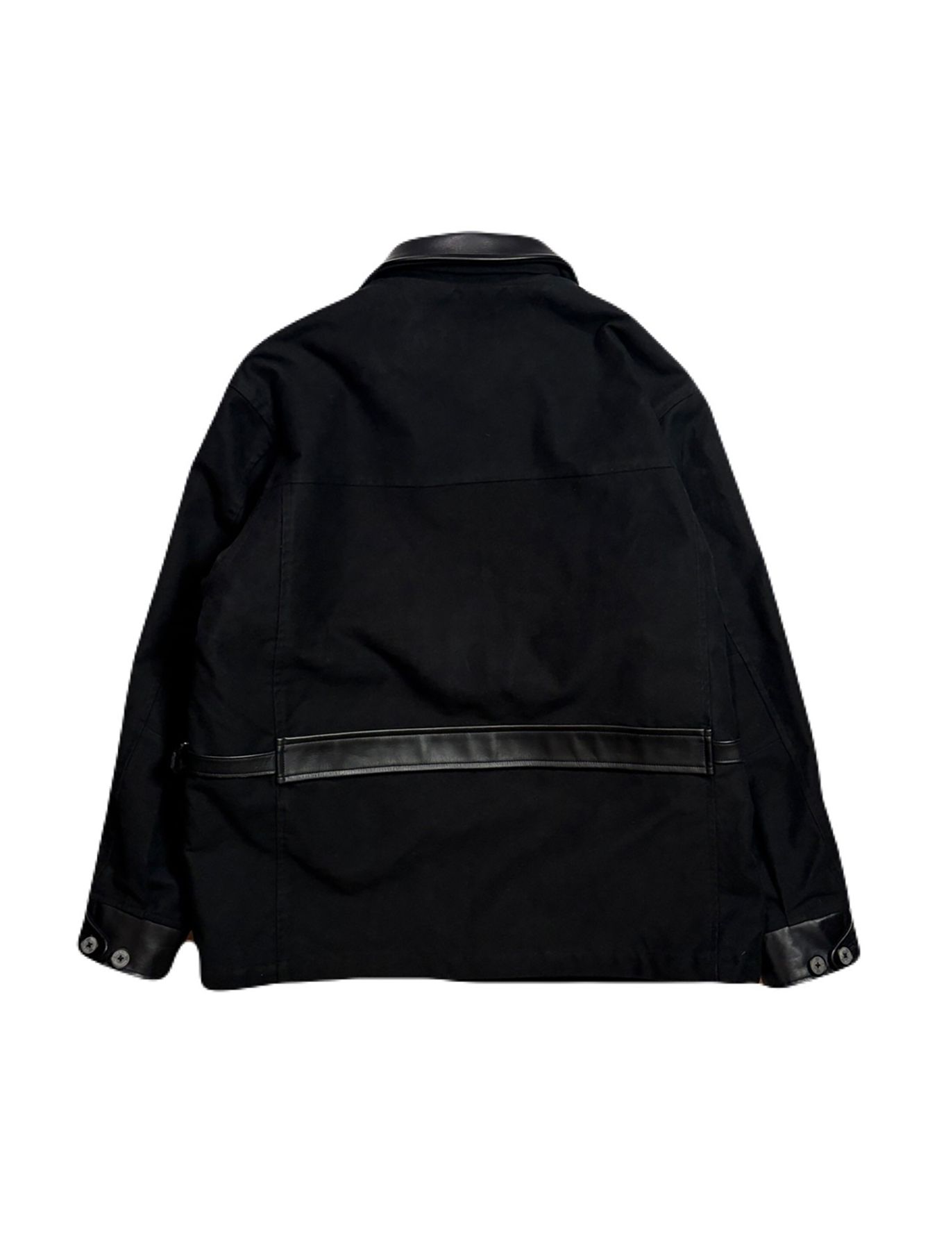 【予約品 3月9日(月) 18:00 締切】MOLESKIN JKT / モールスキン ジャケット / ブラック