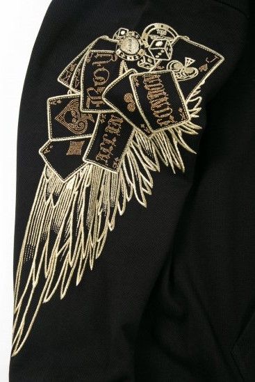 TRAMP WING SWEAT / BLACK 【BOY LONDON】