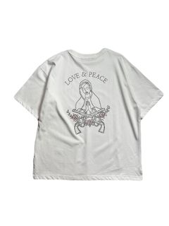 【予約品 8月10日(日) 締切 】MARIA METAL S/S T / マリア メタル Tシャツ / クリスタル メタル ホワイト