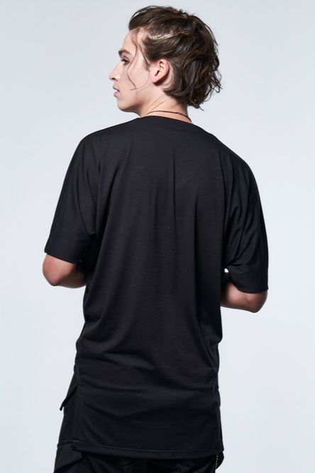 《予約品》 KimonoSleeveT-Shirt / ブラック 【kiryuyrik】 2023年4月以降入荷予定