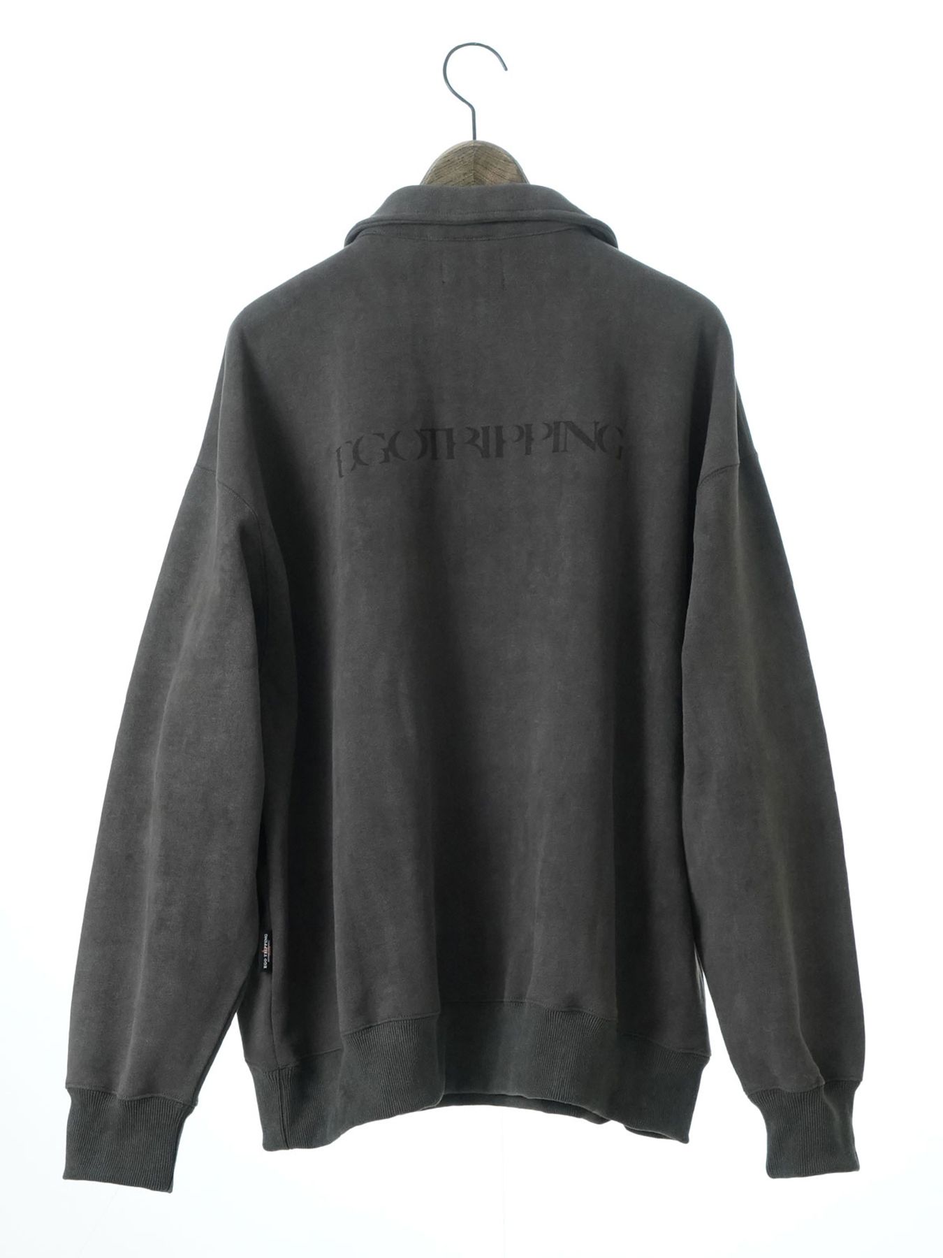 【予約品 11月23日(日) 締切】MINIMALPULLOVER / プリント プルオーバーシャツ / CHARCOAL