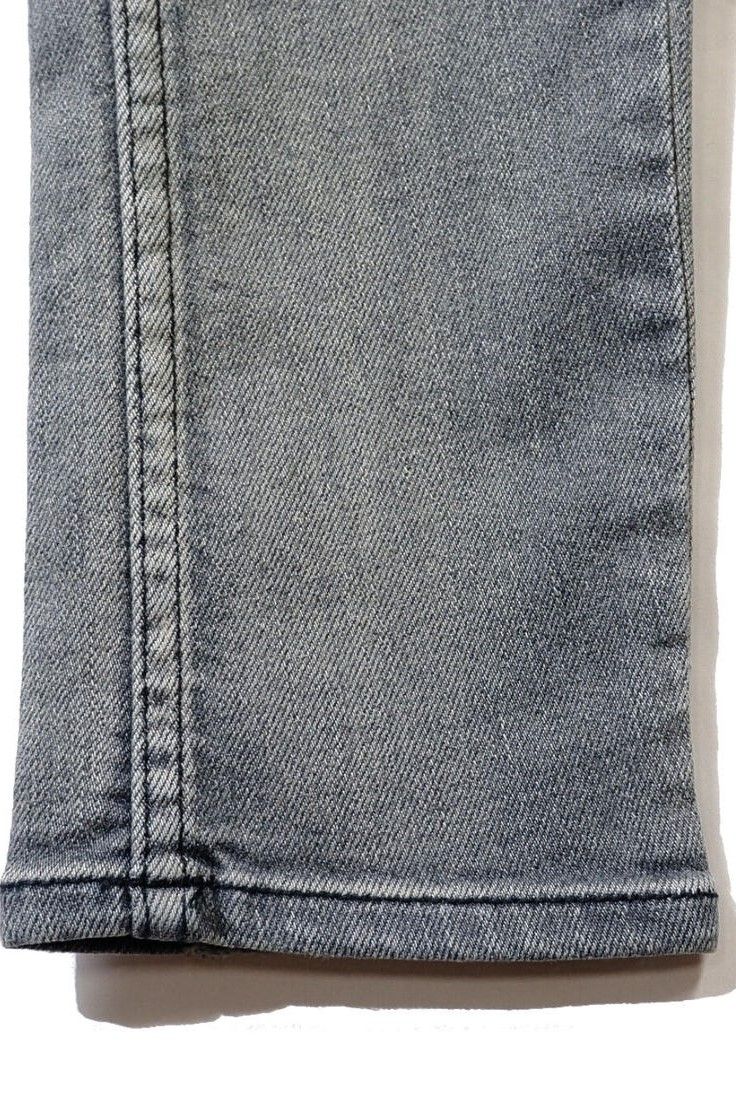 Hybrid Stretch USED Skinny Denim Pants / GRAY 【ys Yuji SUGENO】
