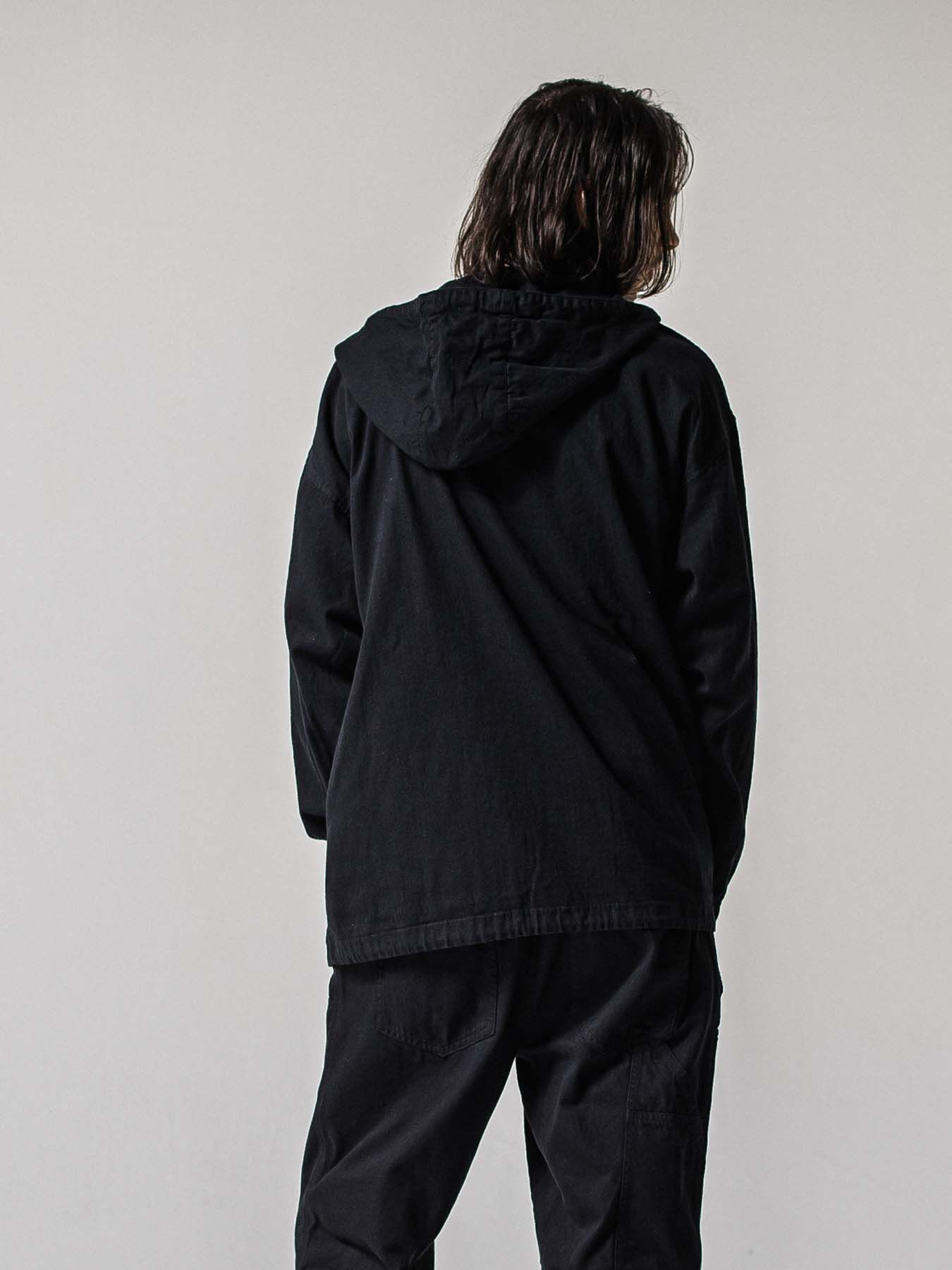 【予約品 11月16日(日) 締切】COACH HOODIE / コーチジャケットパーカー / ブラック